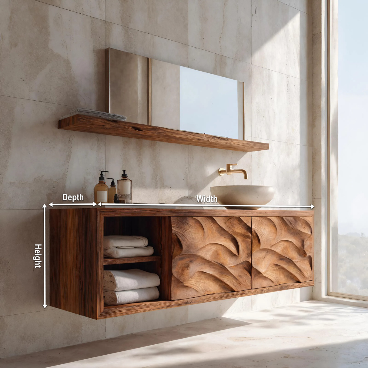 Modern Bathroom Vanity For Bathroom Interior