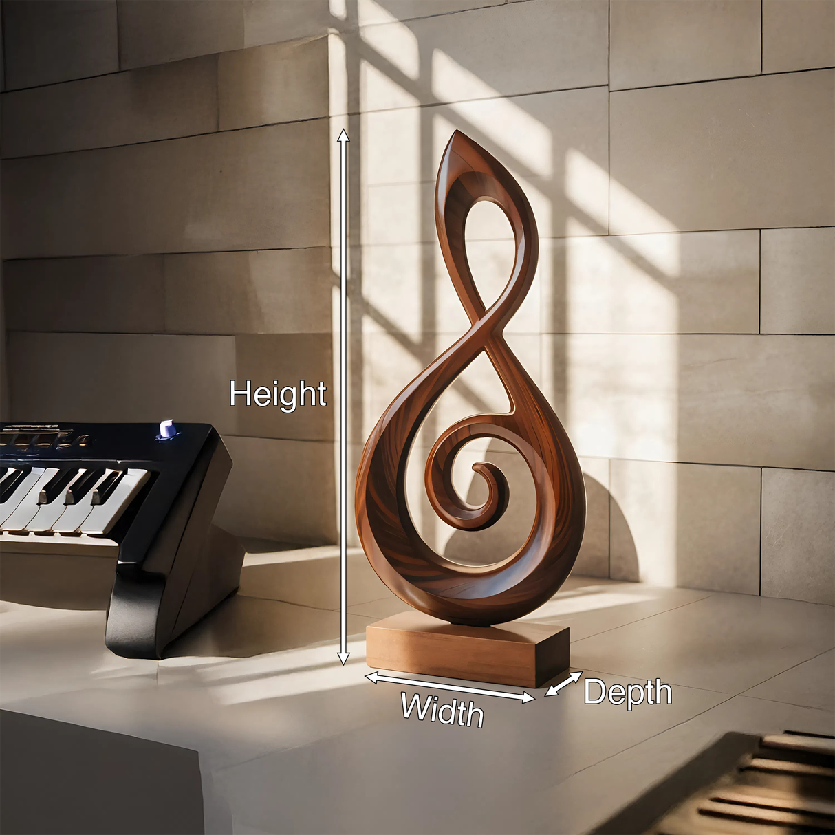 Rustic 3D Wood Art For Living Room Handmade Wall Panel