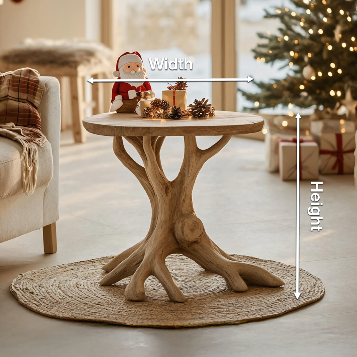 Mid Century Wooden End Table For Furniture Decor Festive Inspiration