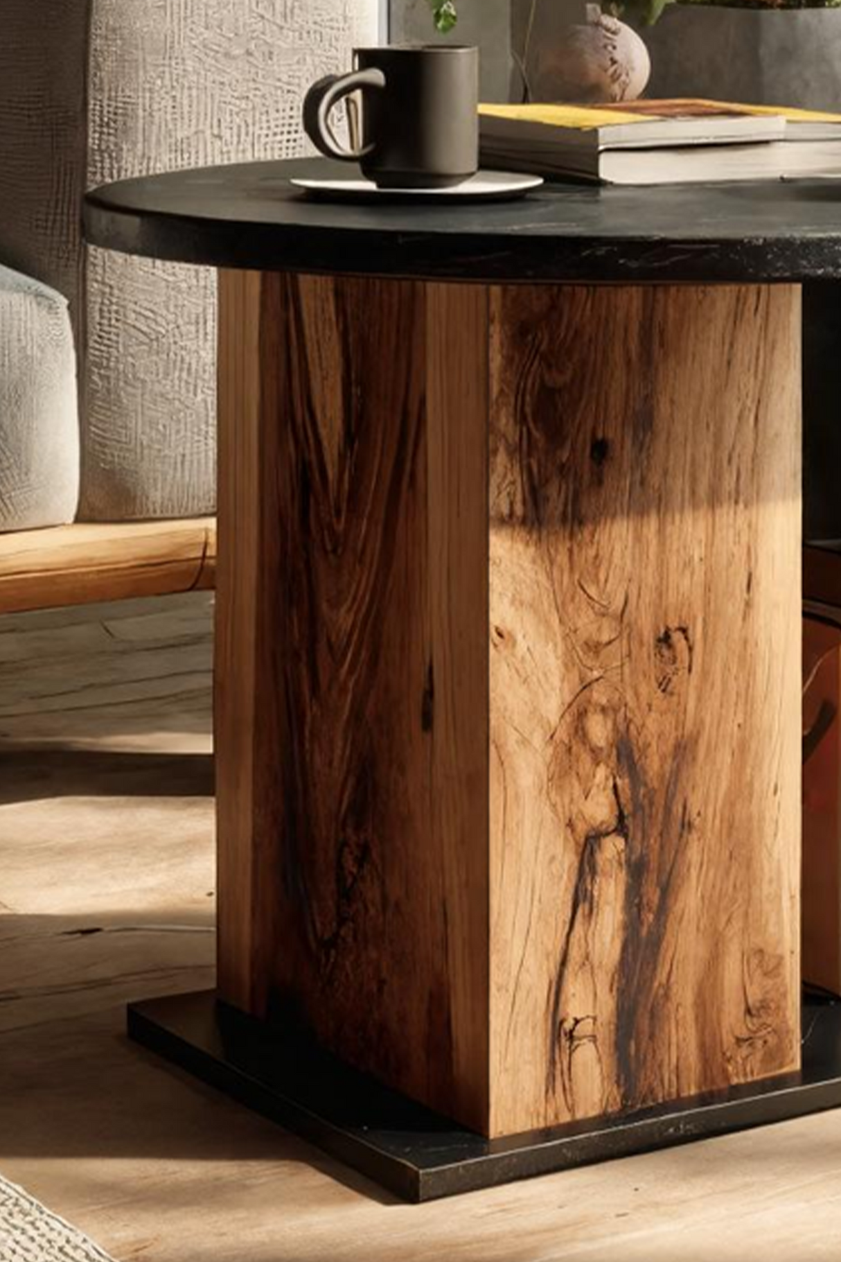 Modern Wooden Side Table For Interior Decoration Ideas