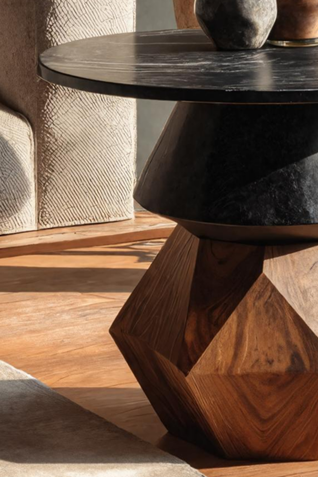 Mid Century Wooden Side Table For Entryway Design Refresh