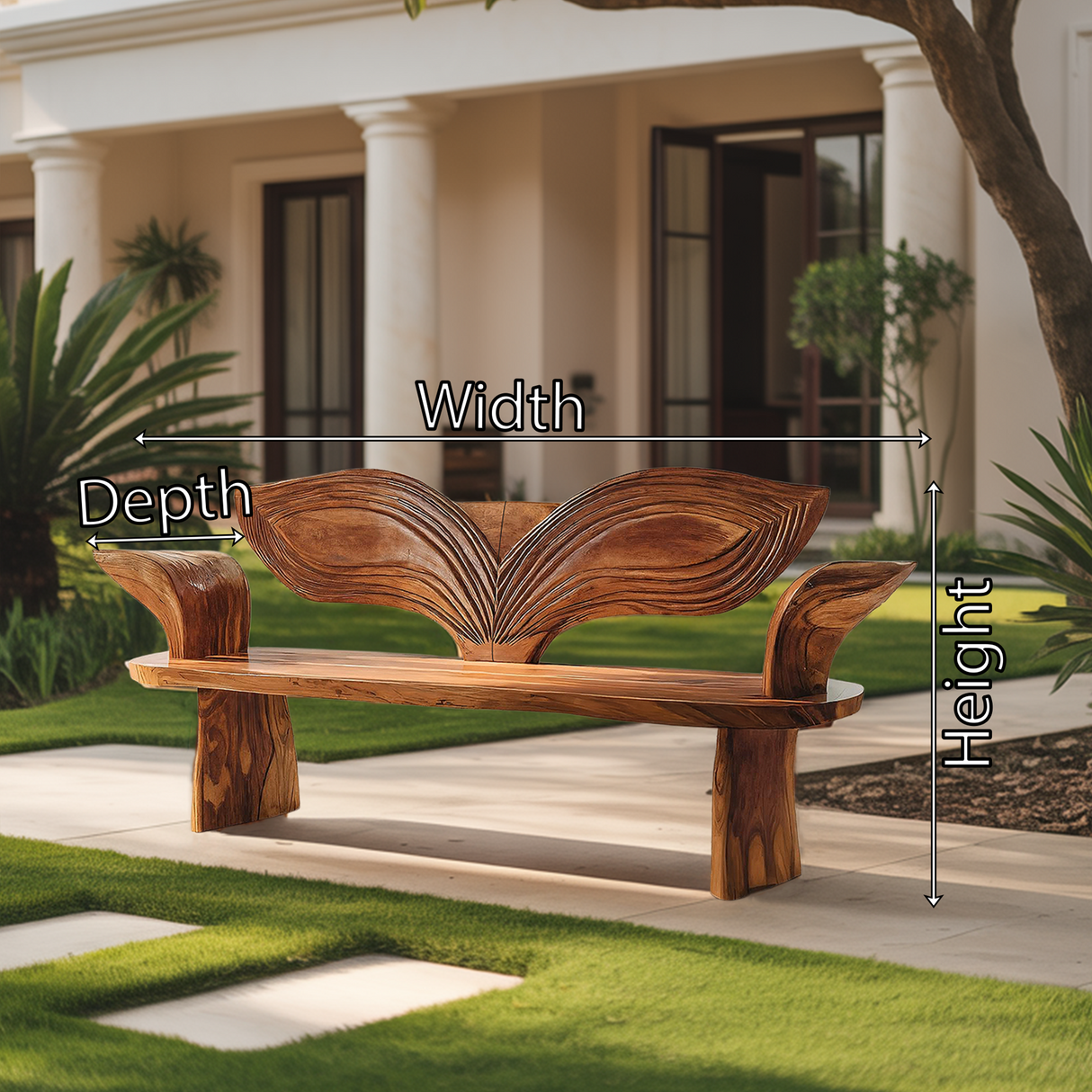 Rustic Solid Wood Entryway Bench For Hallway Furniture