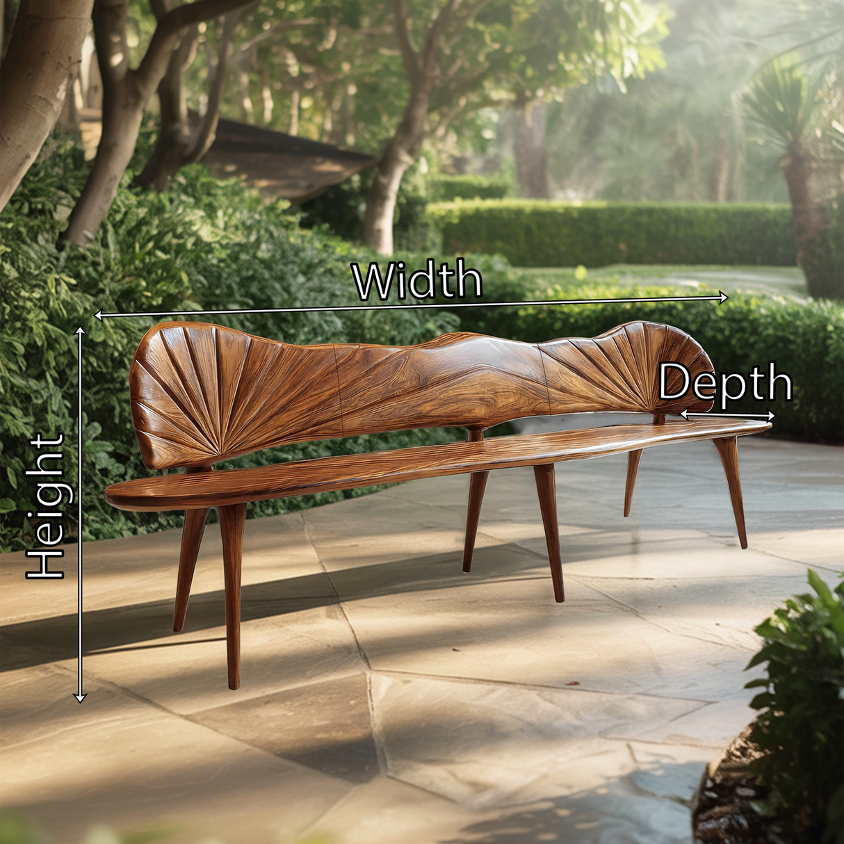 Rustic Wooden Entryway Bench For Hallway And Foyer