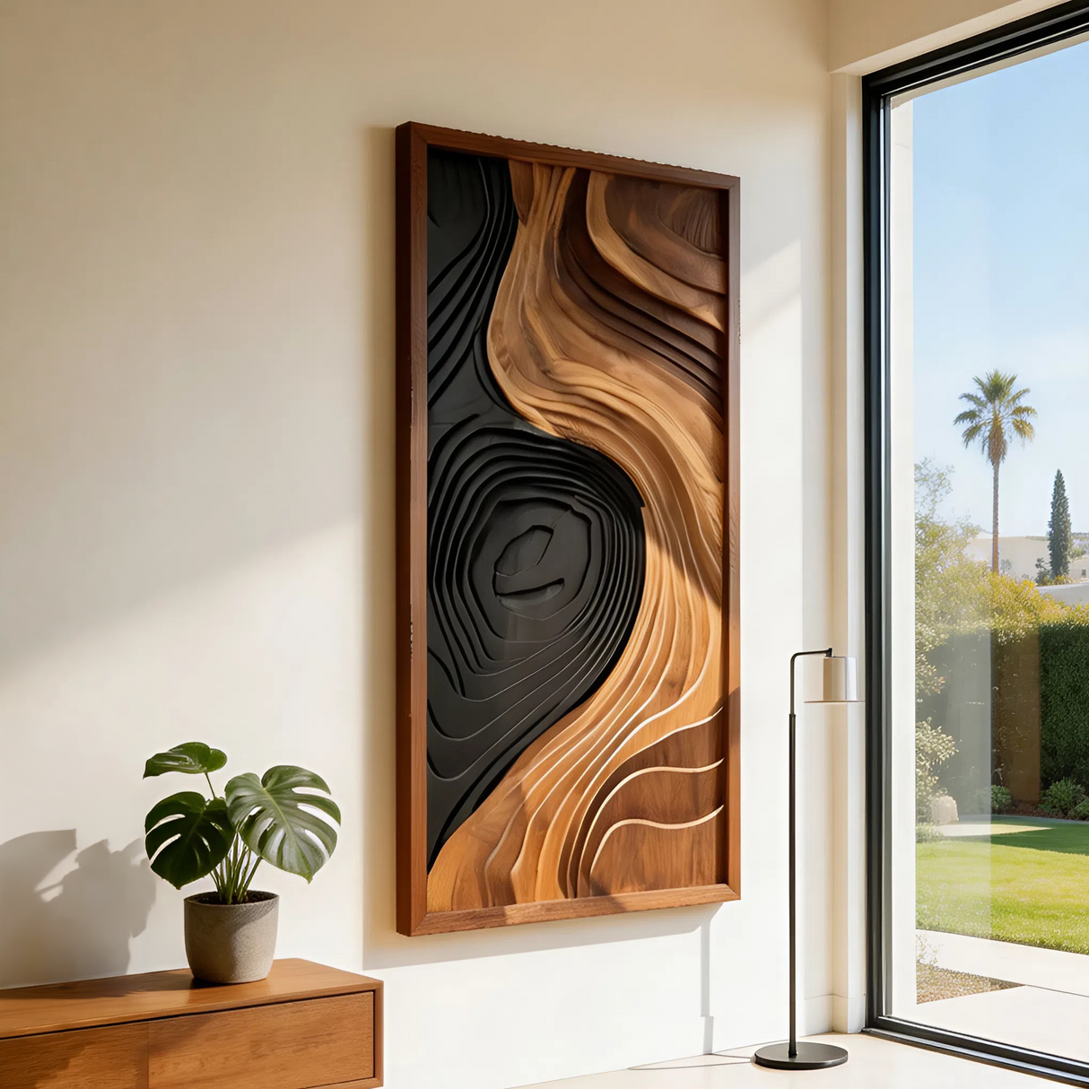 Minimalist Organic Wall Decor For Hallway And Entry Accent