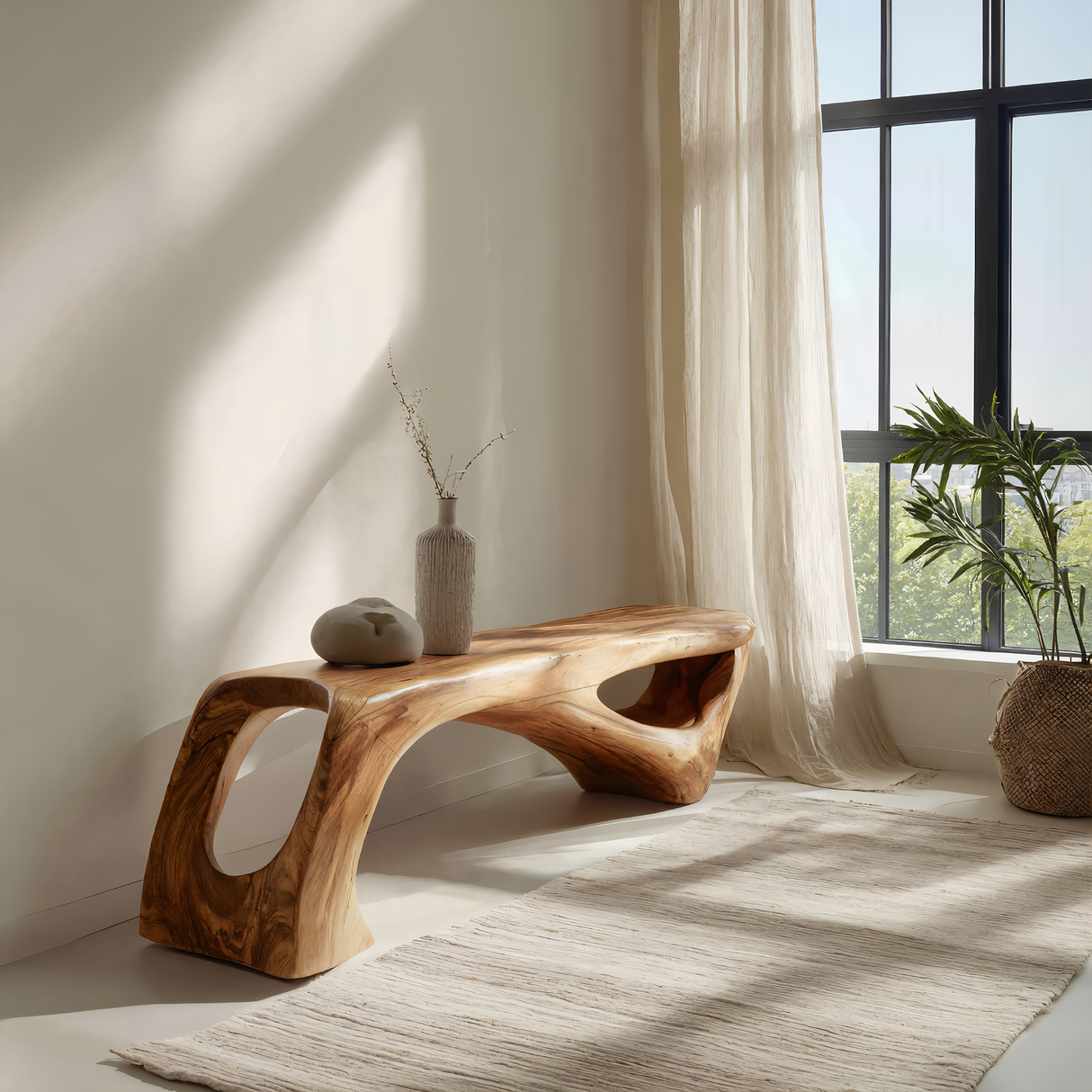 Modern Bench For Entryway Interior