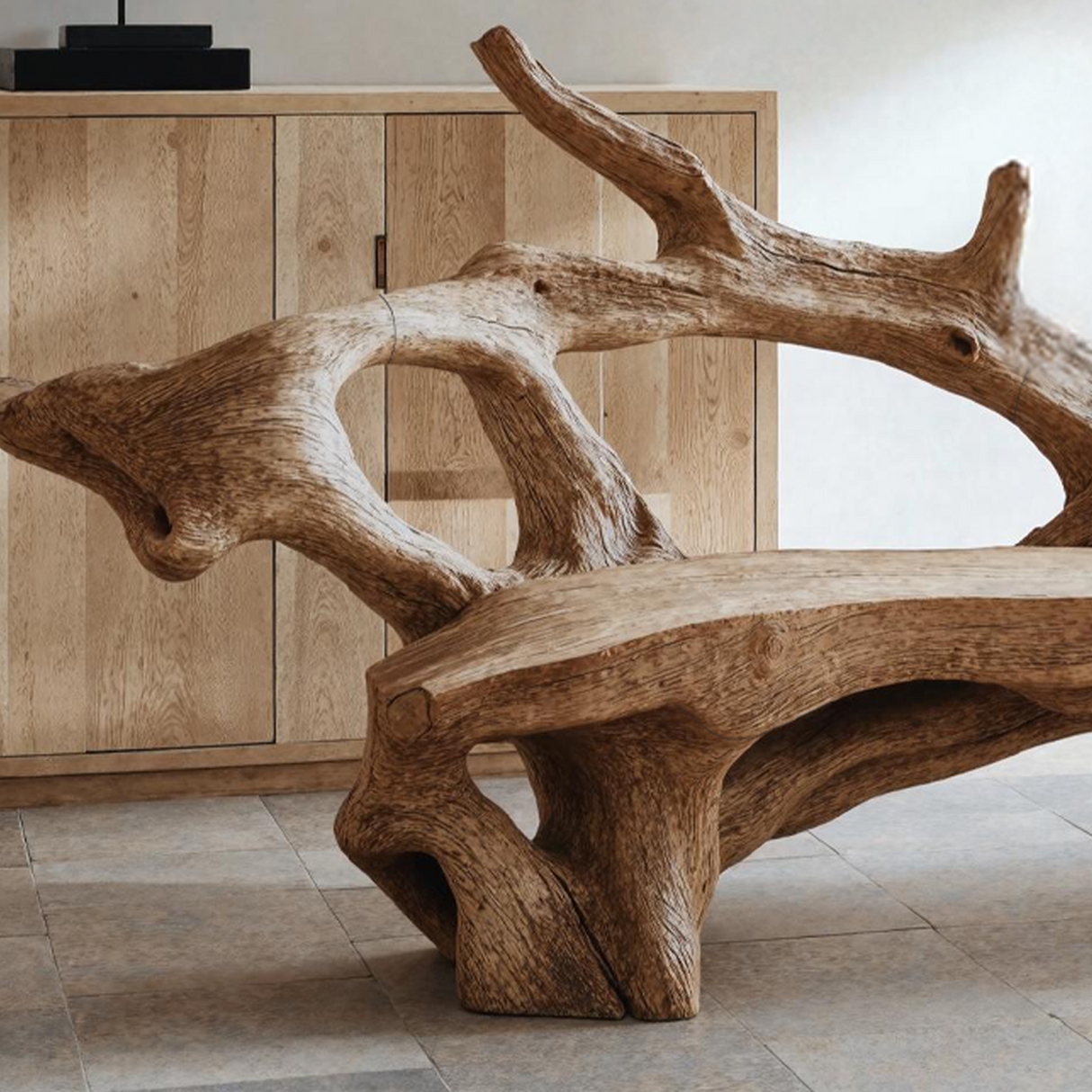 Farmhouse Live Edge Bench Outdoor Decor For Unique Garden Spaces