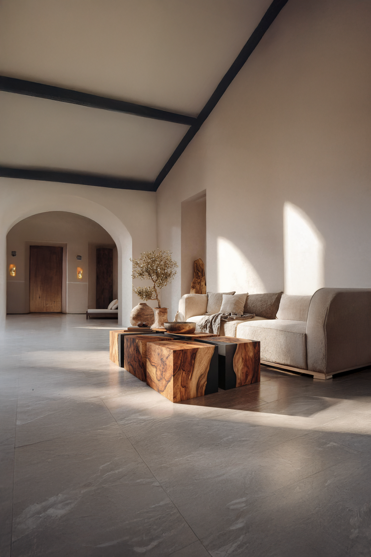 Modern Low Coffee Table For Small Living Room Spaces