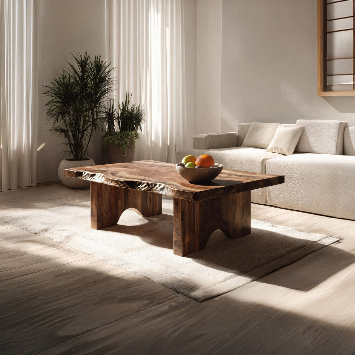 Modern Irregular Abstract Coffee Table For Entryway Decor