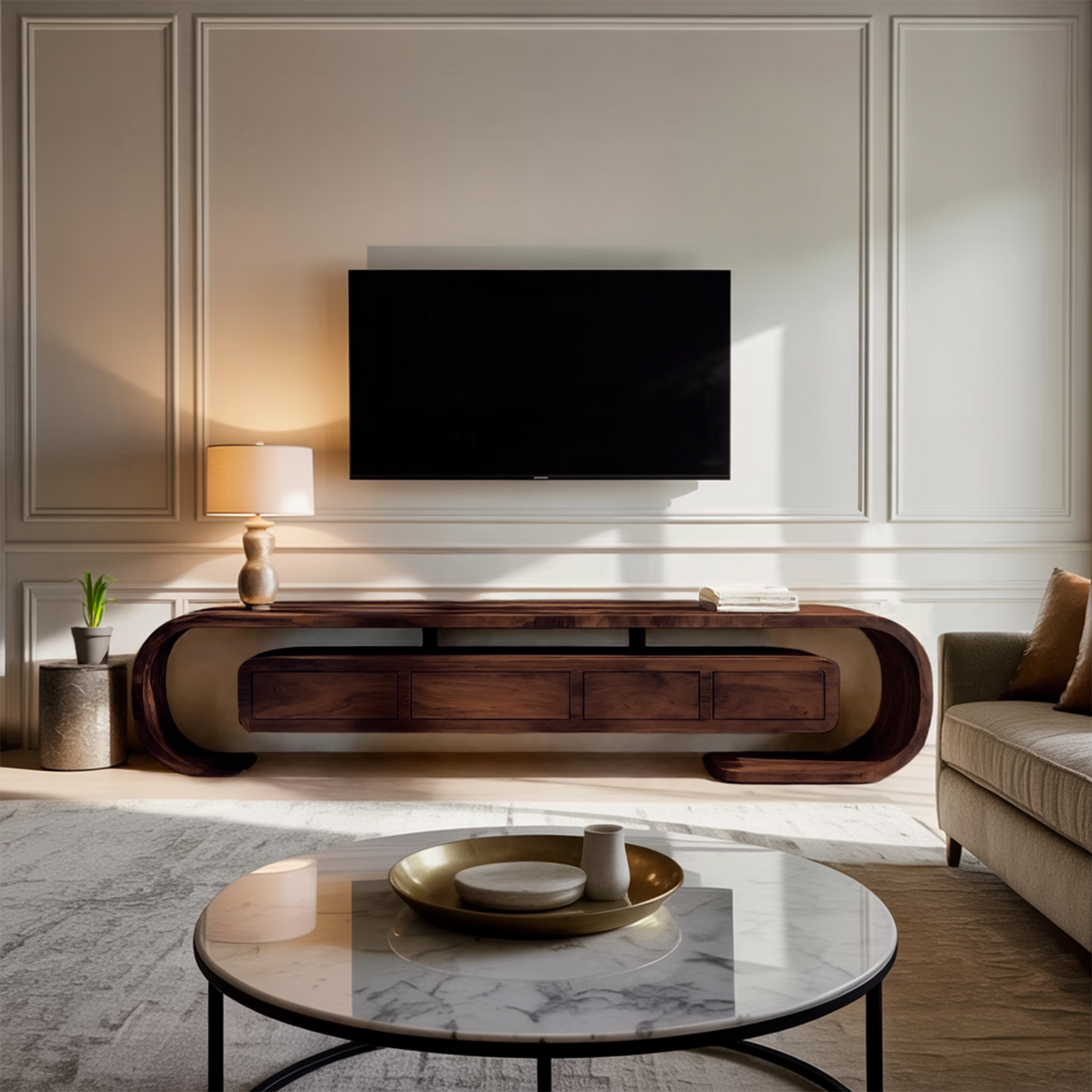 Modern TV Console For Modern Living Room Storage