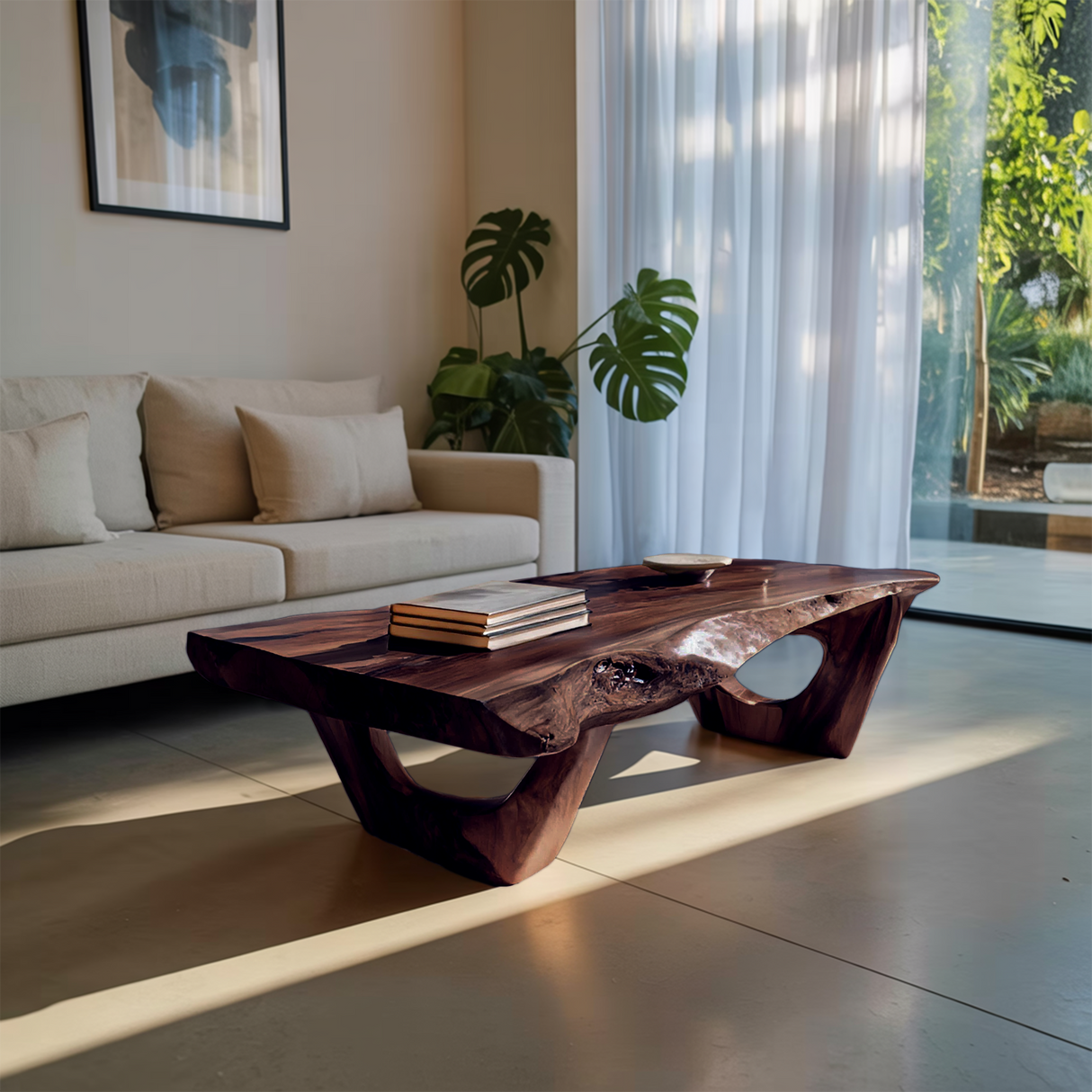 Organic Centerpiece Coffee Table For Home Decor