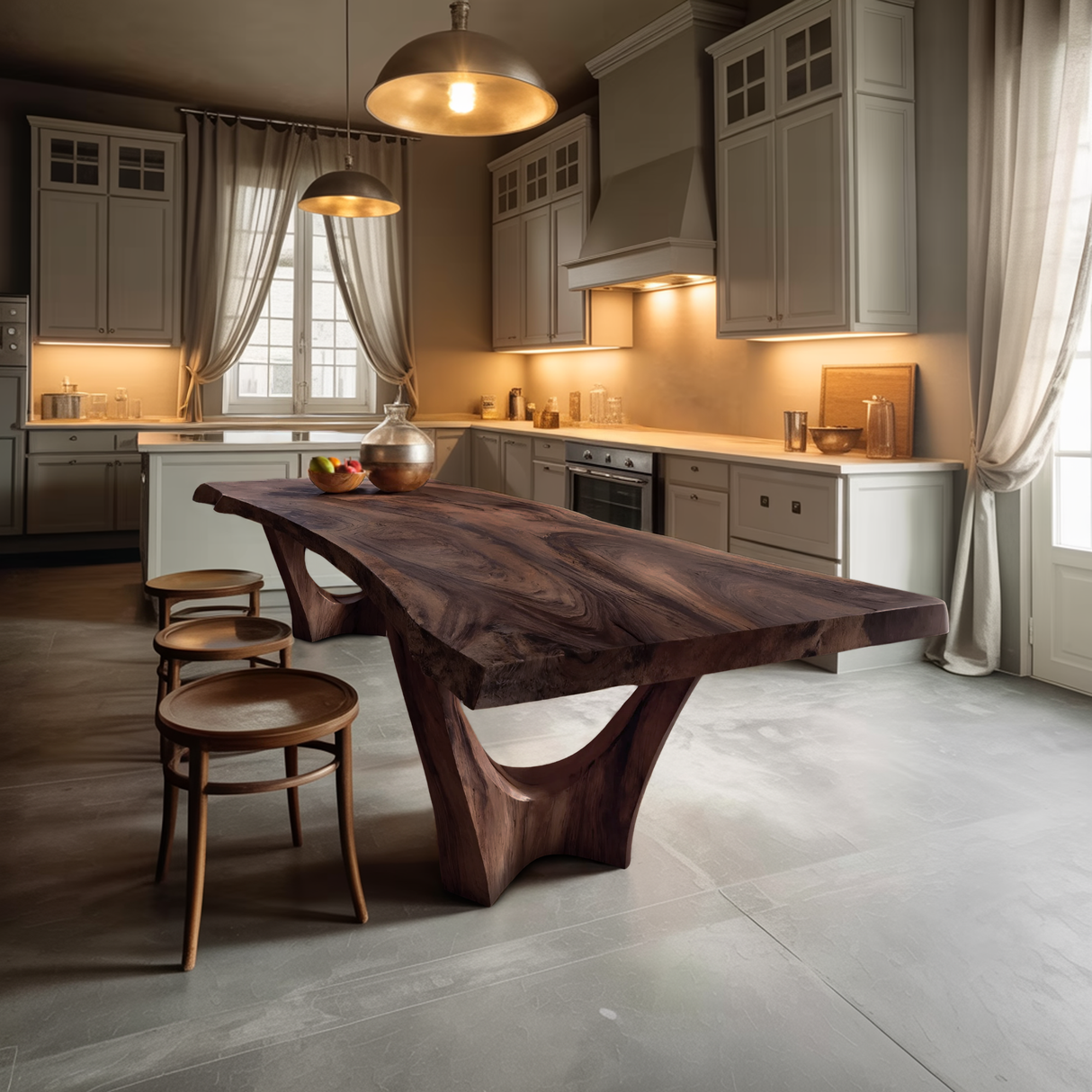 Contemporary Dining Table For Spacious Open-Plan Living Areas