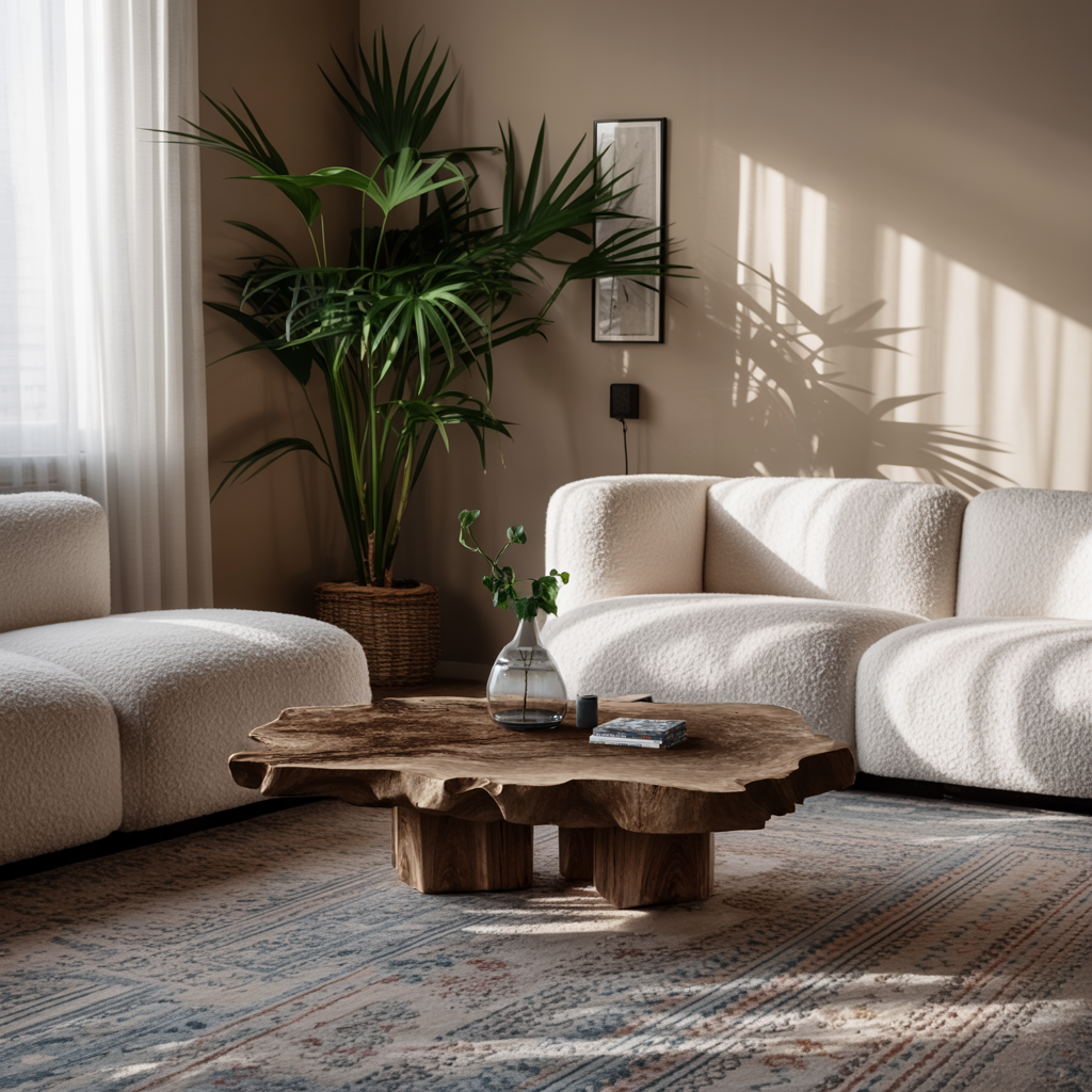 Handcrafted Coffee Table For Unique Living Room