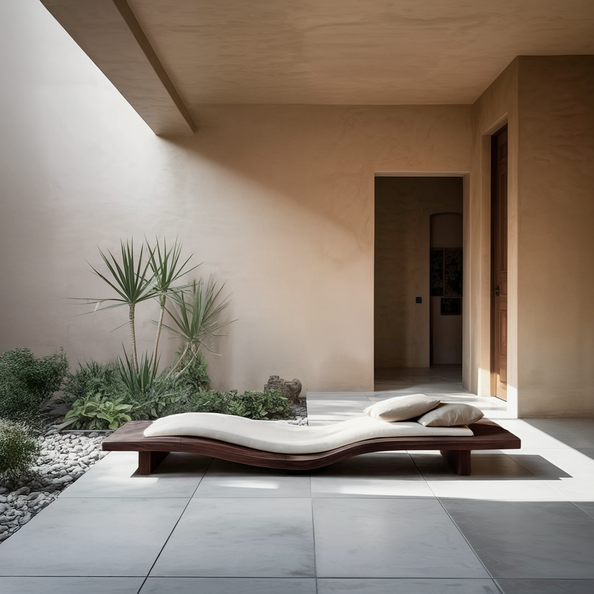 Rustic Farmhouse Wooden Daybed For Entryway Furniture Decoration