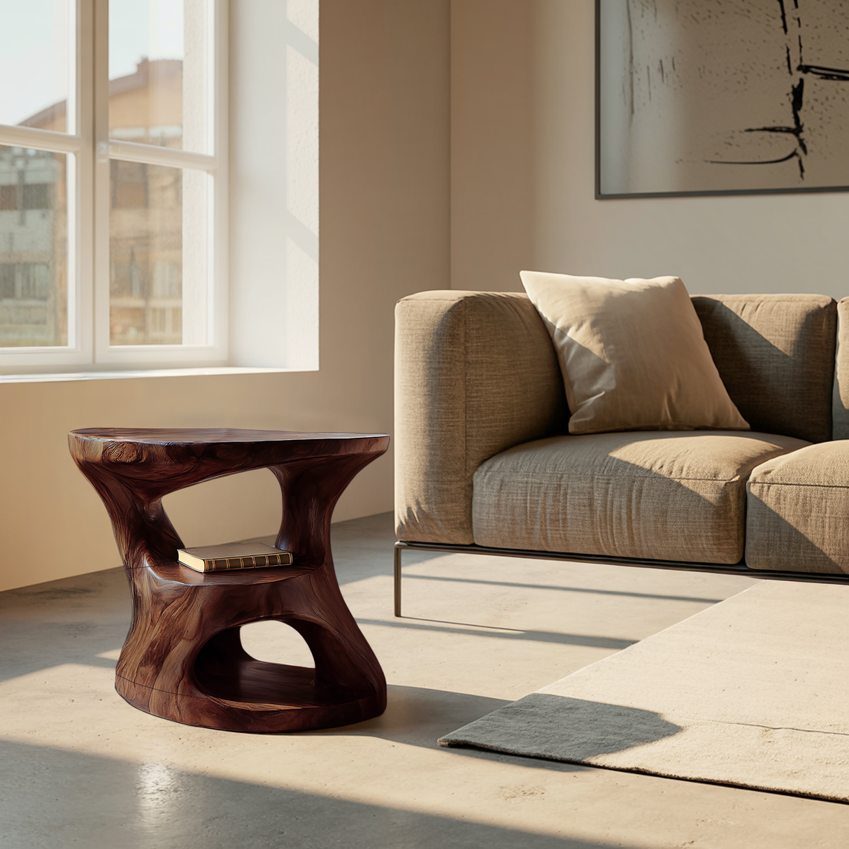 Unique Side Table For Living Room Or Office Spaces