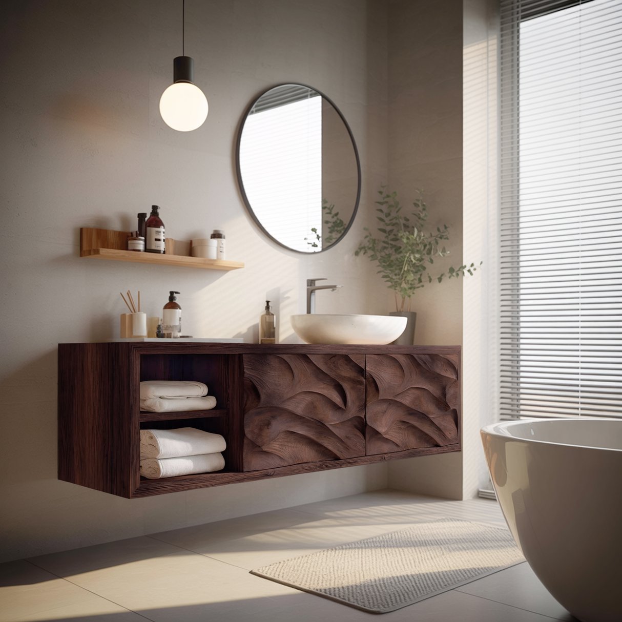 Modern Bathroom Vanity For Bathroom Interior