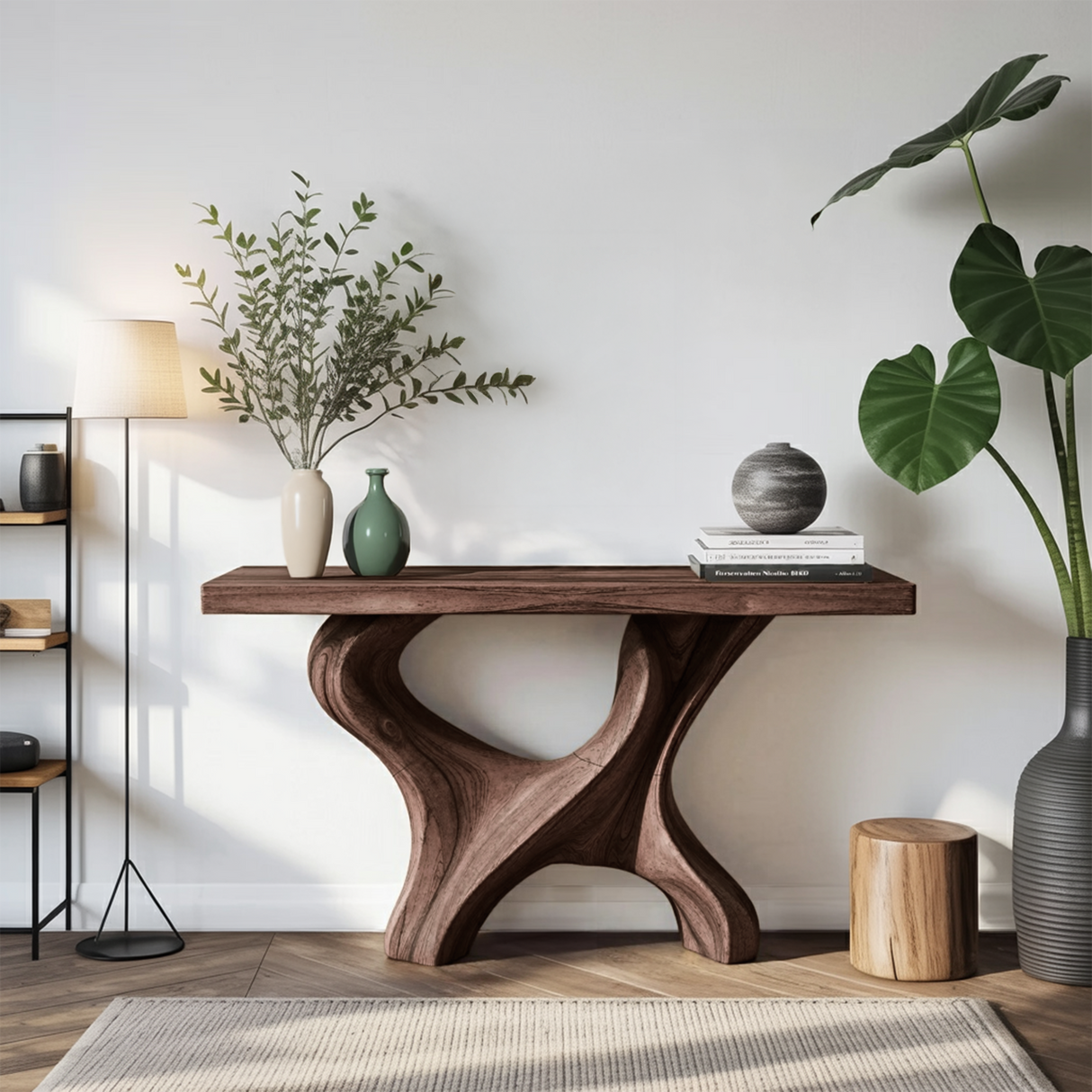 Handcrafted Entryway Storage Furniture Decor