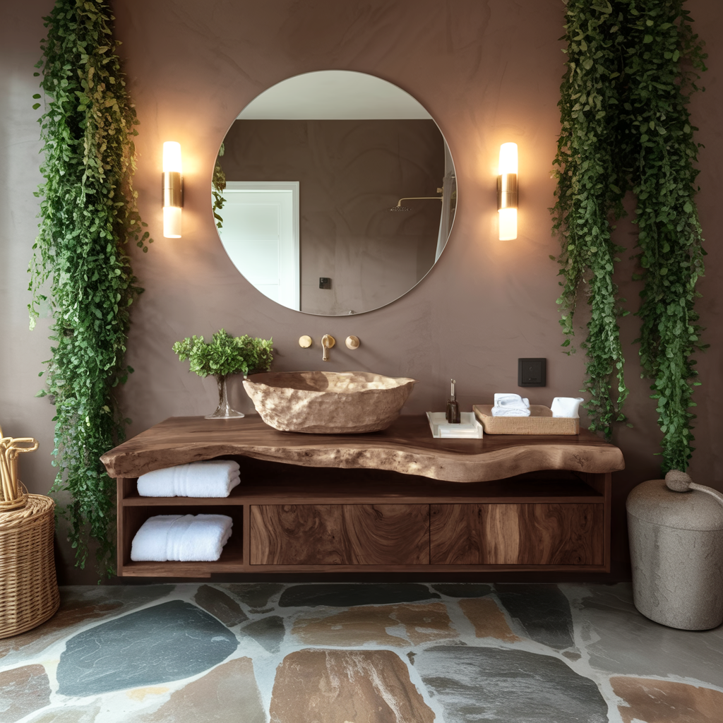 Handcrafted Floating Vanity For Elegant Bathroom