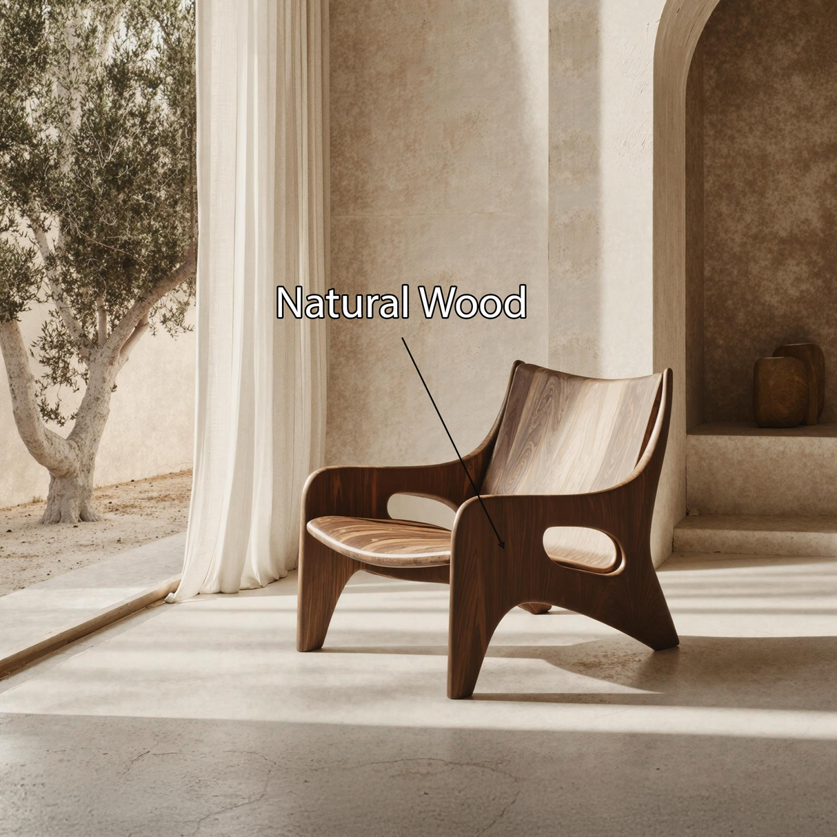 Mid Century Lounge Chair For Outdoor Furniture Set