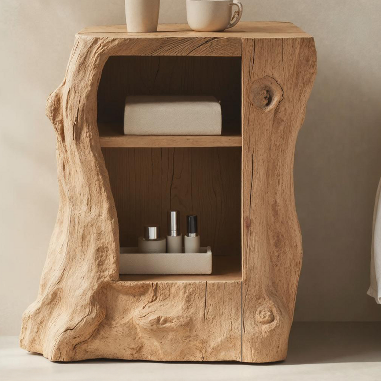 Handcrafted Side Cabinet For Bedroom Decor Ideas