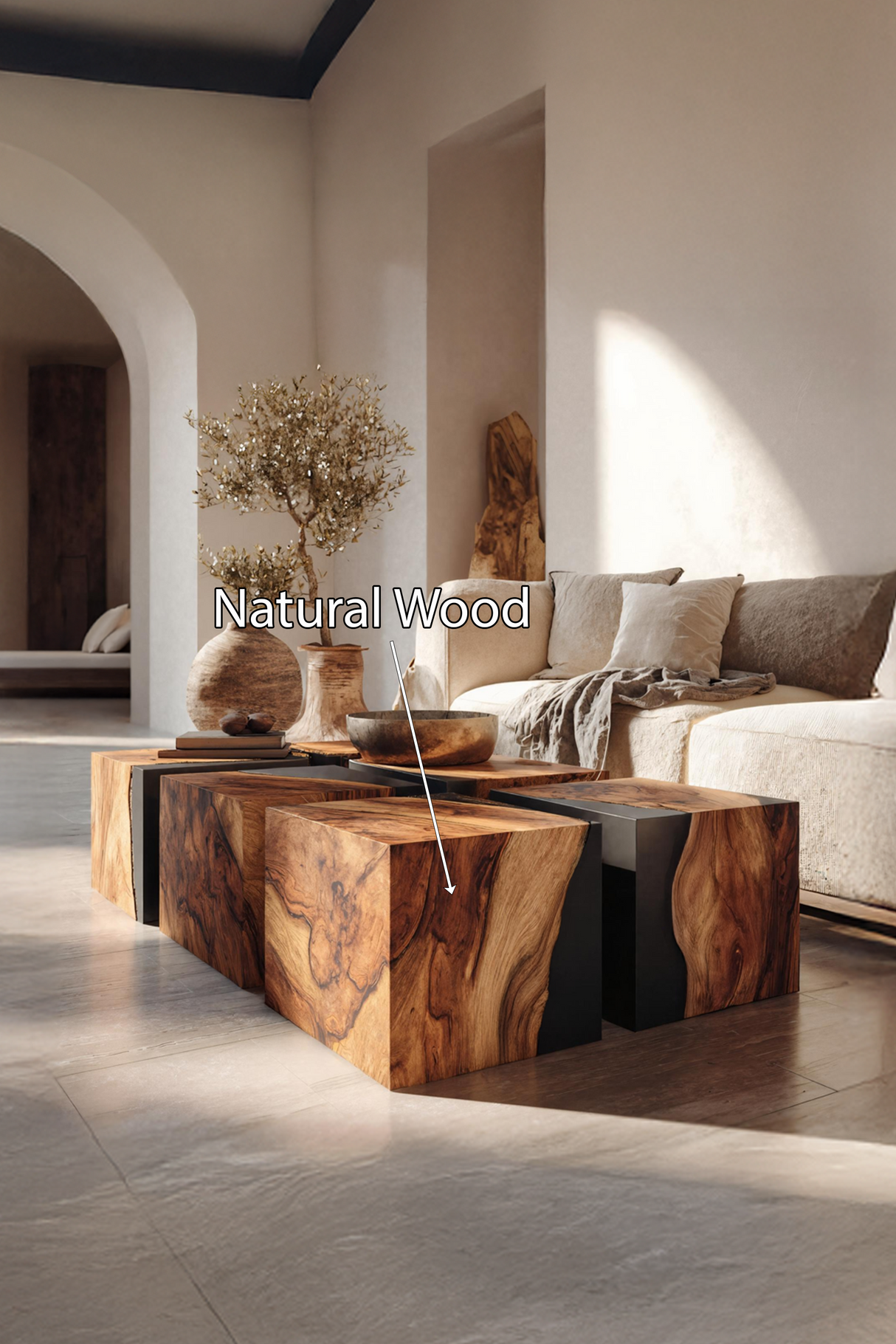 Modern Low Coffee Table For Small Living Room Spaces