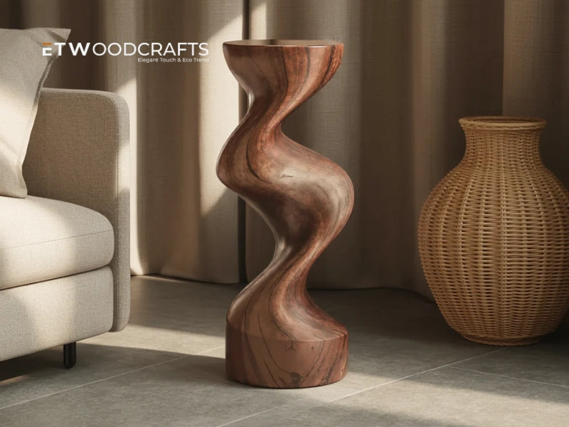 Wooden Garden Sculpture – Natural Art For Outdoor Living