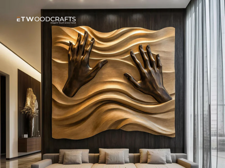 Large Vertical Wall Decor - Elevate Your Space with Stunning Art