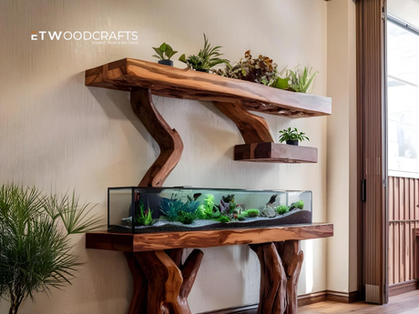 Aquarium Side Table - Functional Addition to Your Home Decor