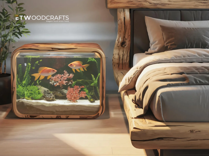 Aquarium Console Table - The Perfect Blend of Function and Style