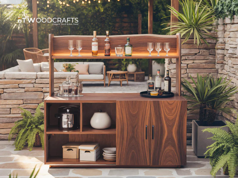 Outdoor Bar Table With Storage - Elevate Your Outdoor Living Experience