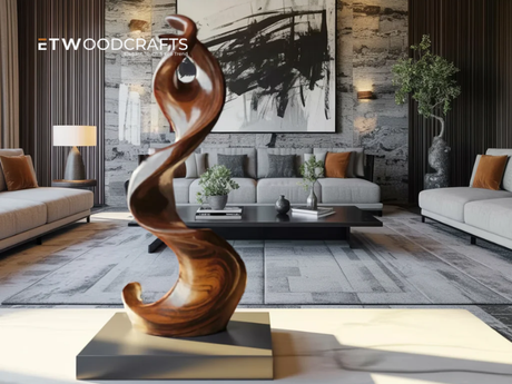 Large Modern Outdoor Sculpture - How Contemporary Sculptures Elevate Garden And Patio Design