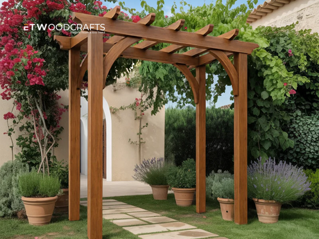 Rustic Garden Arbours - Timeless Charm For Outdoor Serenity