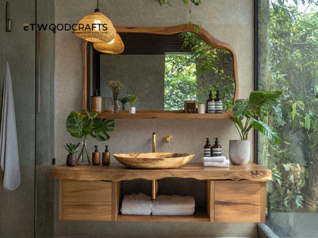 Natural Wood Bathroom Vanities - A Timeless Addition to Your Bathroom