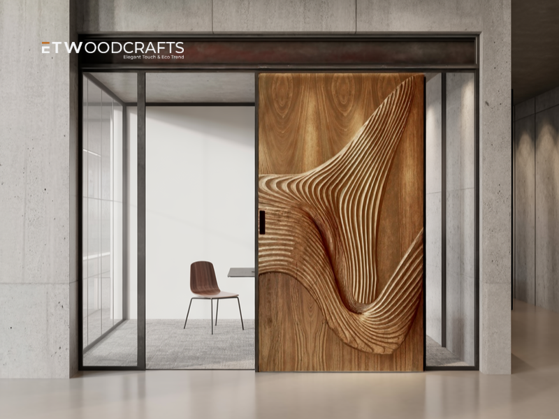 Wood Oak Doors Interior - Timeless Warmth for Living Spaces