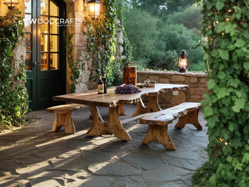 Reclaimed Wood Live Edge Dining Tables - Quiet Luxury Rooted In Time