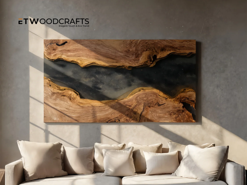 Mid Century Wood Wall Sculpture - A Timeless Statement For Modern Interiors