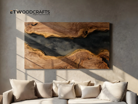 Mid Century Wood Wall Sculpture - A Timeless Statement For Modern Interiors
