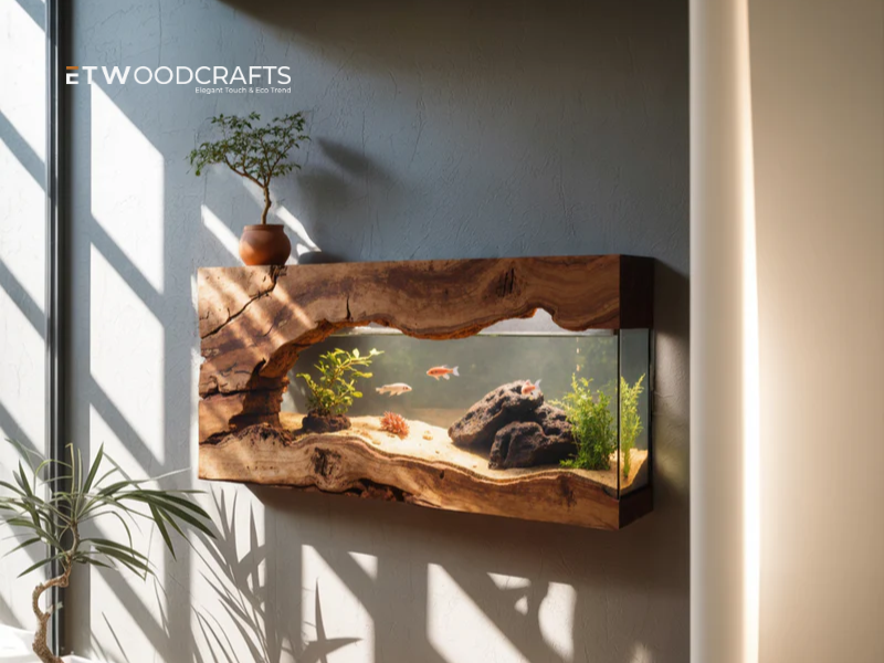 Aquarium Coffee Table - Unique Fusion of Functionality and Nature