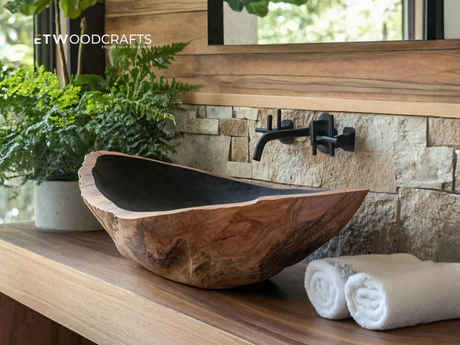 Bathroom Counter with Sink Built In - A Functional Design Choice