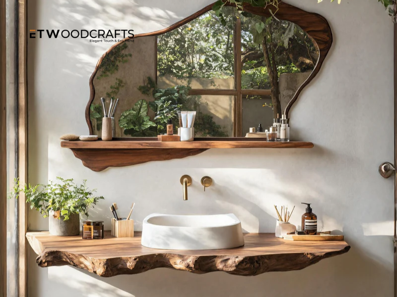 Powder Room Floating Vanity - Elevate Small Space with Sleek Design