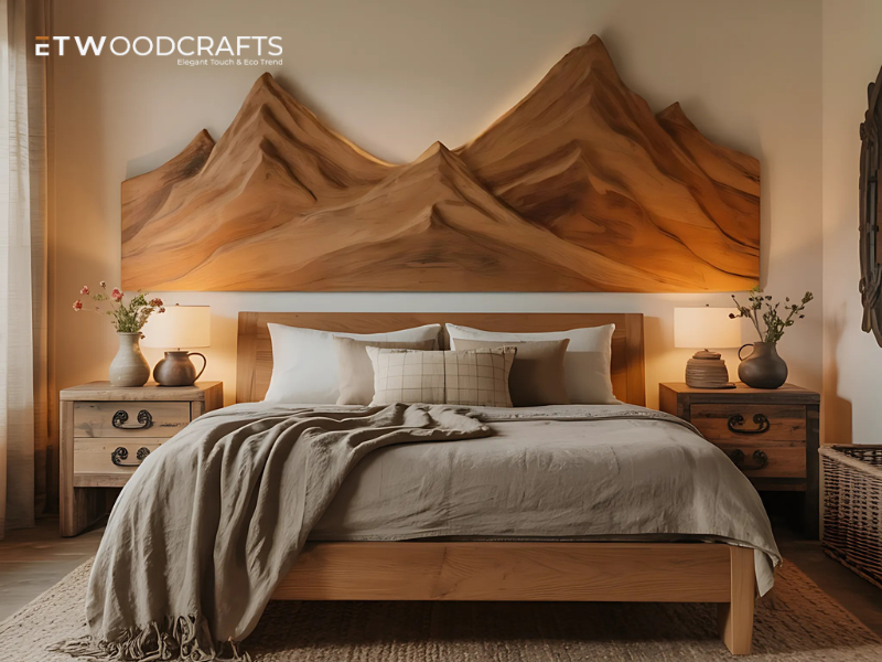 How Big Should Wall Art Be Above Bed