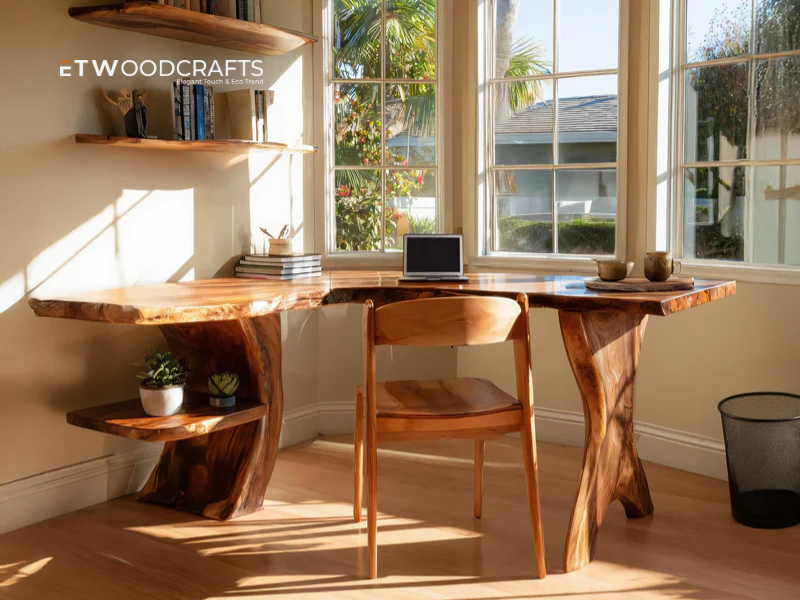 Minimalist Desk With Drawers - Clean Design For Focused Living