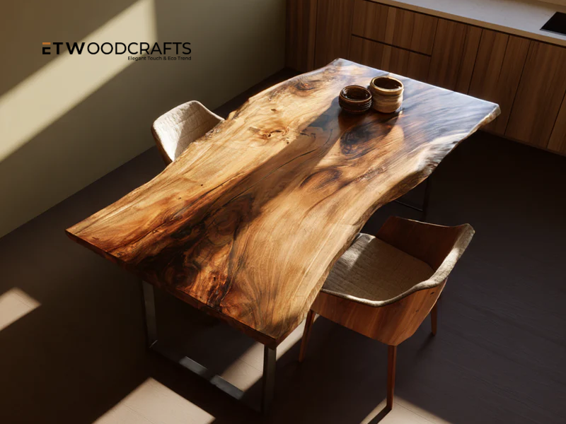 Protecting Live Edge Table - Safeguarding Natural Beauty