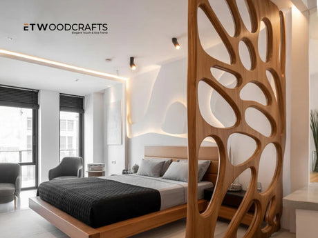 Bedroom With Partition Wall - Creating Functional and Stylish Spaces