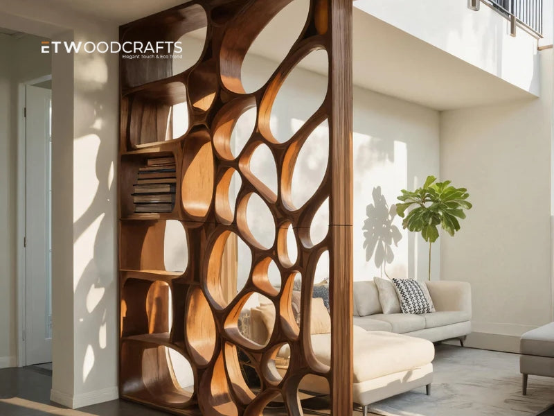 Wood Room Dividers Partitions - Creating Spaces With Natural Elegance