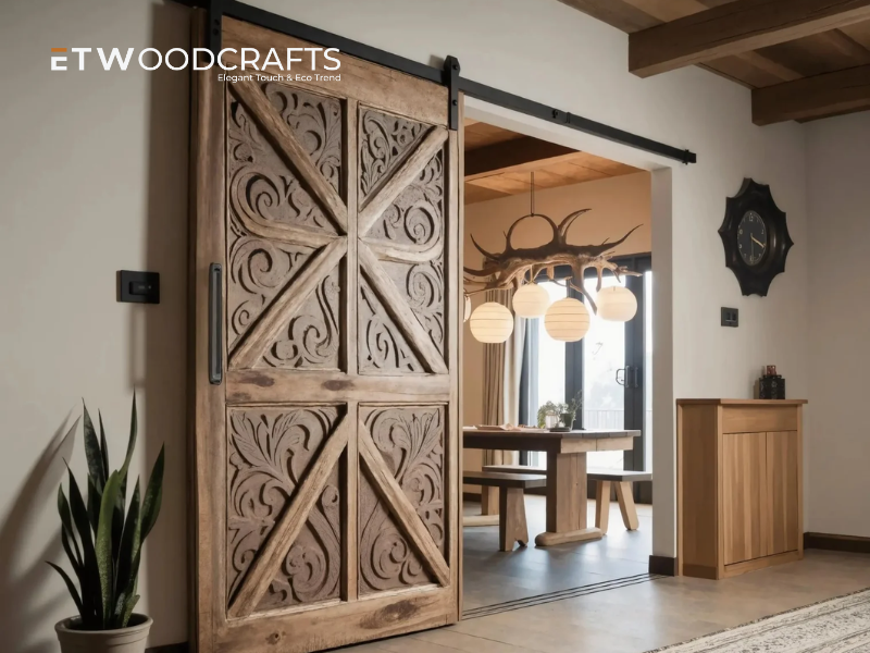 Live Edge Barn Door – Bringing Nature’s Artistry Into Your Home