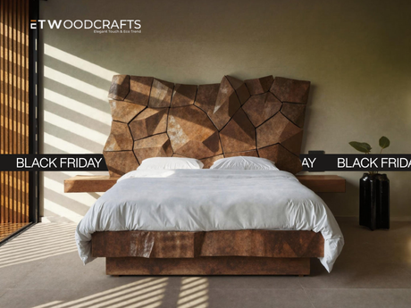 Wooden Bed for Black Friday 2025