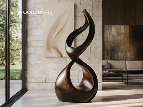 Contemporary Abstract Sculpture - Modern Artistic Forms That Transform Interior Spaces