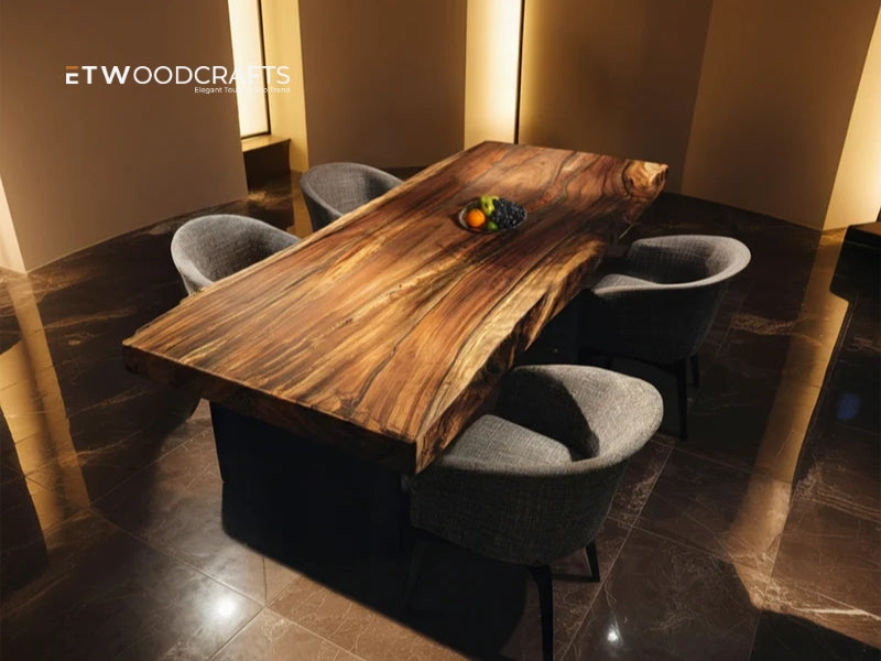 Buying A Live Edge Dining Table - Investing in Natural Design