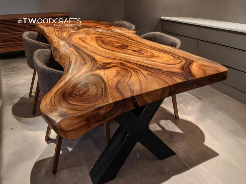 Live Edge Vs Traditional Dining Tables - Choosing Nature vs Convention