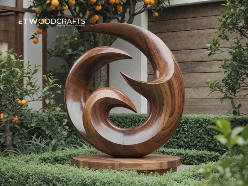 Abstract Wood Sculpting - The Fusion Of Nature And Imagination
